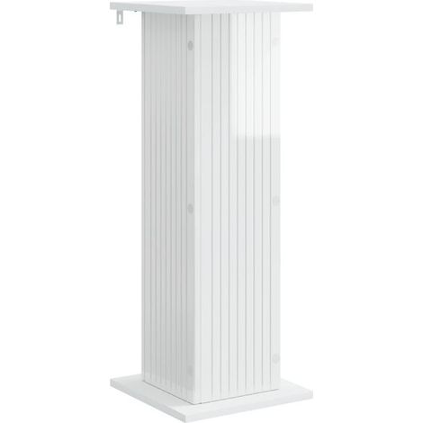 Support pour plantes blanc éclatant, 30,5 x 30 x 80,5 cm (1/5)