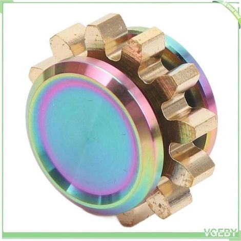 Jouet à doigt en laiton - FAFEICY - Standard - Bleu - Silencieux & portable - 22 x 13 mm (1/5)