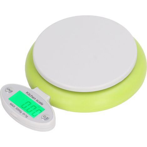 Digitale Küchenwaage mit LCD-Bildschirm und Tara-Funktion, ideal zum Backen, Kochen, Zubereiten von Mahlzeiten und Kaffee. (1/5)