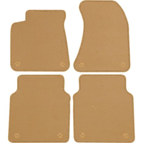 Audi A8 D4 Langversion (2010–2017). Spezielle Fußmatten – EVA-Wabenbeige (1/5)