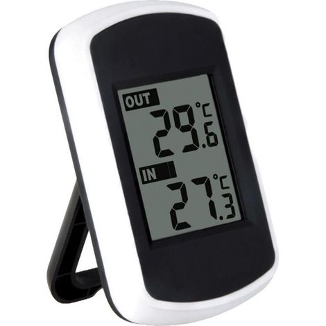Thermomètre Numérique Sans Fil LCD Intérieur Extérieur - Affichage Température Maison et Jardin (1/5)