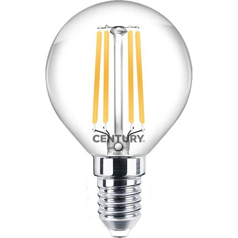 Bombilla incantadora esfera bombilla led 6w filamento de zafiro pequeÑo e14 luz caliente 2700k inh1g-061427