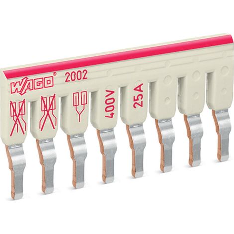 WAGO GmbH& Co. KG Schachtelbrücker lgr. 8-fach,isoliert 2002-478 (1/2)