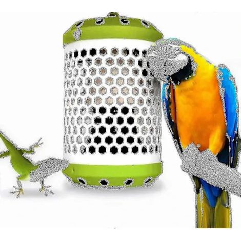 Chauffage intelligent pour cage à oiseaux LUOLV avec contrôle automatique de la température, conception tactile sécurisée et thermostat écoénergétique (1/5)