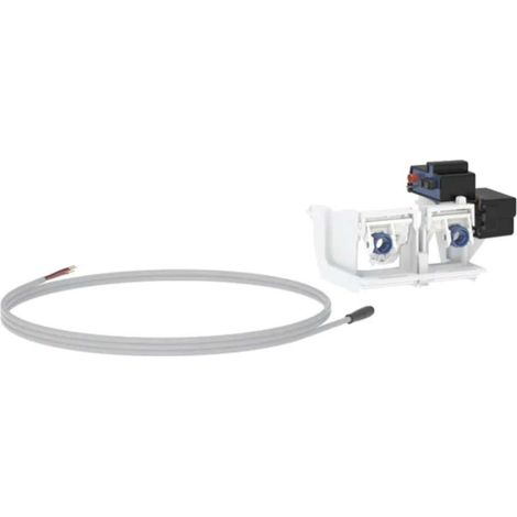 Geberit - Control electrónico de descarga de inodoro, alimentación de red, para pulsador externo, descarga doble 115.862.00.6