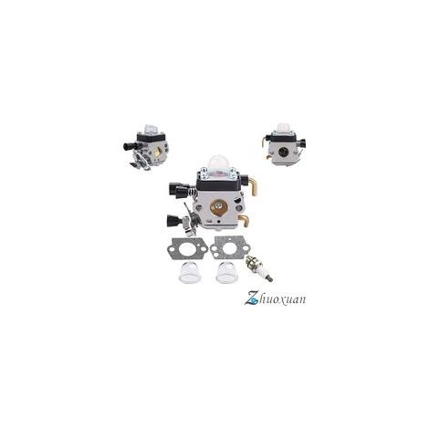 2 pezzi Carburatore per Tagliasiepi Stihl HS45 FS38 FS45 FS46 FS55 FS55R KM55 HL45 KM55R Bluedeer (1/5)