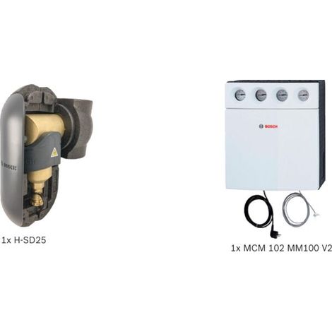 BOSCH Heizkreis-Standardpaket BOPA HKW08 2 Heizkreise: MCM 102 MM200 + H-SD25