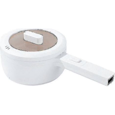 Cuisinière électrique multifonction 2 l, poêle électrique, poêle antiadhésive, pour frire, mijoter, bouillir, convient à tous les types de cuisson.