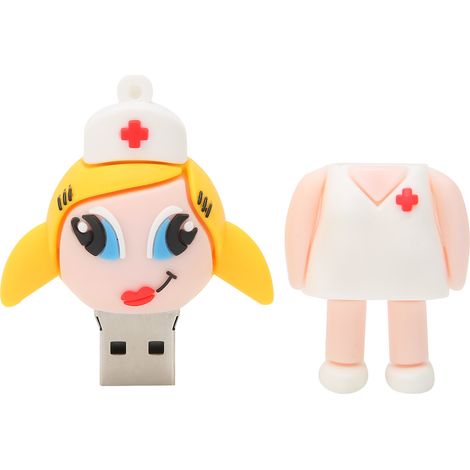 Clé USB style dessin animé, disque dur portable de grande capacité (64 Go), compatible avec ordinateurs portables et de bureau. (1/5)