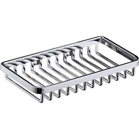 Cestino per sapone Keuco 24902, modello a filo, altezza: 28mm, cromato - 24902010000 (1/2)