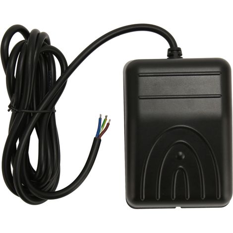16A 250V AC Hochleistungs-Fußschalter, wasserdicht mit 2m Kabel und automatischer Rückstellung, einfache Fußpedalsteuerung FS211W3B
