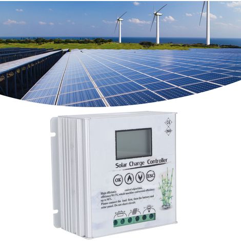 12V/24V Hybrid-Wind-Solar-Laderegler, MPPT-Solarladegerät, 40A Universal-Blei-Säure- und Lithiumbatterie (1/5)