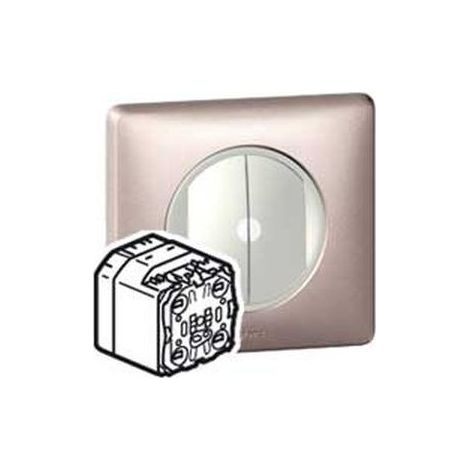 Legrand 067202 Interruttore doppio trasmettitore-ricevitore CPL/IR Céliane -In One- tutti i carichi - 2x1000W
