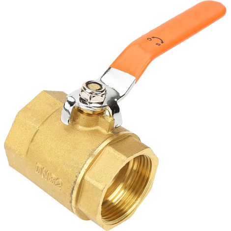 1 vanne à bille en laiton DN32 1-1/4BSP 1,6 MPa pour eau, huile et gaz (1/5)