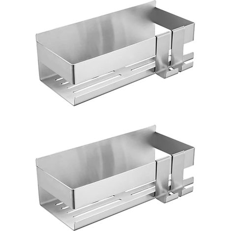 Stainless Steel Shower Shelves No Drilling Required Shower (1/5)