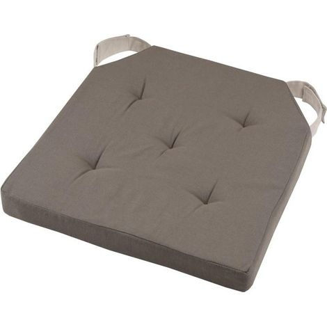 Coj铆n para silla DUO 38x38 cm, color topo claro