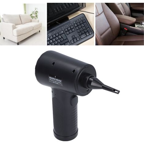 Poudreuse à air comprimé sans fil 51 000 tr/min, souffleur à jet sec rechargeable pour PC, nettoyage en profondeur, pour claviers de voiture,DUBUNS (1/5)