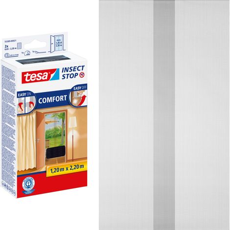 TESA COMFORT 55389-00021-00 MOUSTIQUAIRE POUR PORTE ANTHRACITE (1/6)