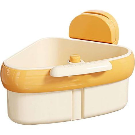 1 Crépine d'évier,angle,ventouse,ABS,déchets alimentaires,cuisine (1/5)