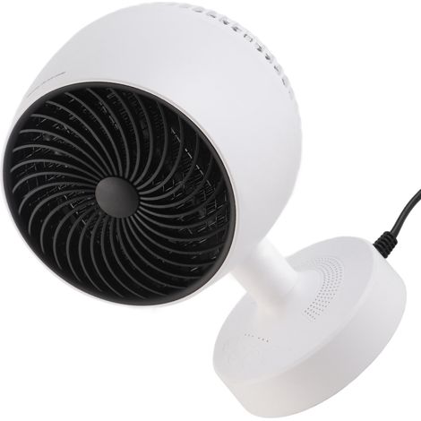 Chauffage soufflant portable, utilisation de froid et de chaud, angle réglable, mini chauffage d'appoint pour la maison, le bureau ou un bureau, 100-240 V, blanc, prise européenne (1/5)