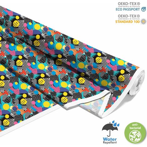 Dekorativer Oxford für den Außenbereich - Motiv Geometrisch I DX3360 (1/5)