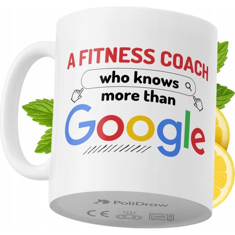 Lustige Kaffeetasse mit witzigem Textdesign für Fitnesstrainer – ideal für Geburtstage, Namenstage und Feiertage. Hochwertige Tasse für besondere Anlässe, ob im Büro oder zu Hause. Farbe: Weiß, 330 ml (1/5)