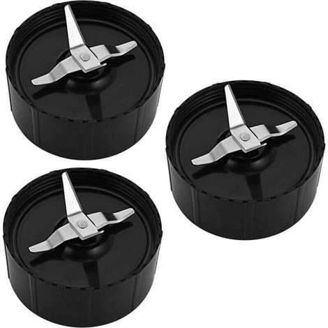 3-teiliges Messerset für den 250-Watt-Magic-Bullet-Standmixer und Entsafter, Ersatzteile für Magic Bullet-Messer, Zubehör für den Magic Bullet 250-Watt-Entsafter