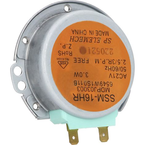 Moteur synchrone 21V pour plateau tournant de four à micro-ondes LG, type D, compatible SSM 16HR 6549W1S011B (1/5)