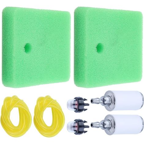 Kit de ligne de filtre à air et carburant pour Poulan Pp335 Pp133 Pp330 Ppb330 Ppb335 Taille-Herbe à essence 545195901 (1/5)