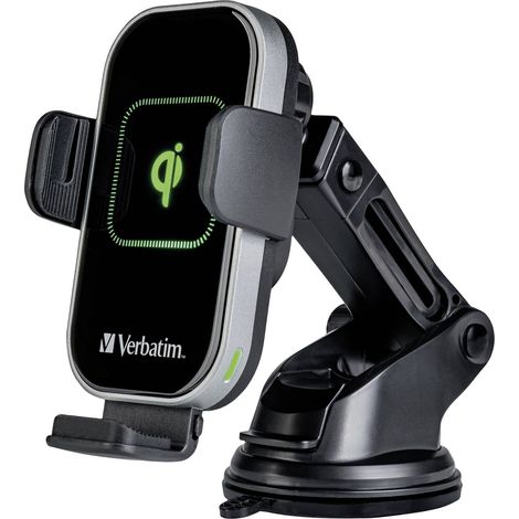 Verbatim Chargeur à induction 15 W FWC-02 Qi Fast Wireless Car Charger 49553 Sorties raccordement ma (1/5)