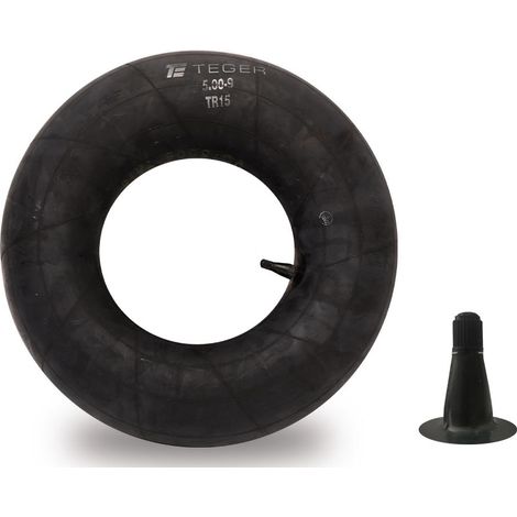 Butylschlauch 5.00-9 TR15 teger (1/4)