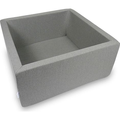 Piscine sèche 90x90x40cm grise sans balles