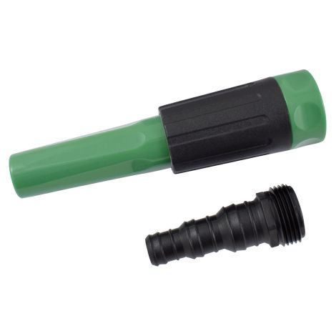 Ferrestock GQ5212 Lanza regulable rosca hembra 3/4 + racor para manguera de 15 a 20 mm