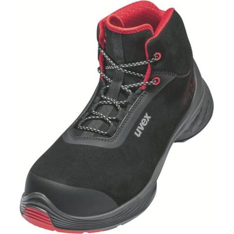uvex Stiefel 1 G2 S3 schwarz rot Weite 14 Gr. 51 (1/5)