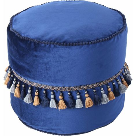 Pouf taj mahal 225 - Bleu (1/5)