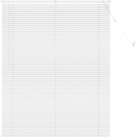 Maison Exclusive - Tenda Veneziana Bianco 150 x 110 cm 25 mm PVC