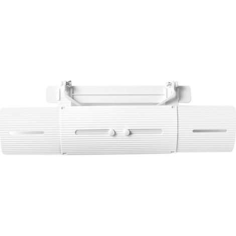 Pare-vent réglable pour climatisation, déflecteur d'air droit anti-courant d'air, protection en forme de lune. (1/5)
