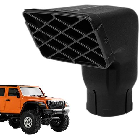 Cabezal superior de esnórquel de entrada, cabezal de esnórquel universal para automóvil, kit de admisión de aire, accesorio de repuesto para cabezal de esnórquel Air Ram, colector de polvo de repuesto (1/5)