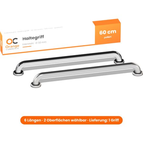 Ø 32 mm Edelstahl Haltegriff Wandgriff Bad Haltestange Badewannengriff Chrom (1/5)