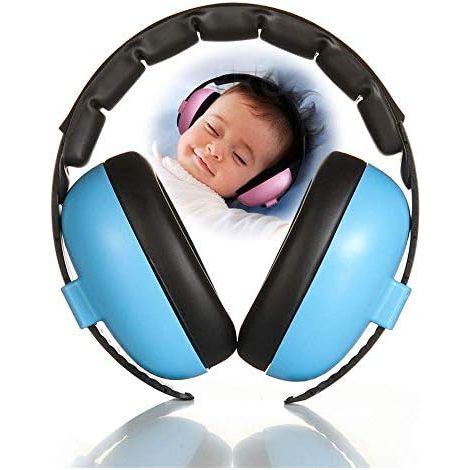 Casque Anti-bruit Pour Enfant - Protection Auditive Bébé 0-5 Ans - Atténuation Bruit 22 dB - Bandeau Réglable - Mousse Souple - 1 Pièce (1/5)
