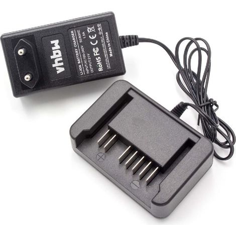 vhbw Chargeur compatible avec Hitachi / HiKOKI DV 18DBL, FCG 18DAL, FCG 18DL, G 18DSL, R 18DSL, RB 18DSL, UB 18DAL batteries d'outils