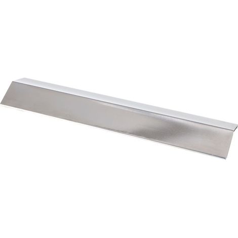 Allgrill Flammenschutzblech aus Edelstahl ausziehbar 35-60x13,5x4 cm Flammblech (1/5)
