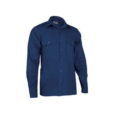 Camisa manga larga VALENTO Condor 44 Azul Marino Mahón