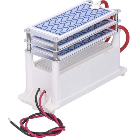 Générateur D'ozone 15000 Mg/h, Machine O3 à Plaques en Céramique Haute Capacité, Ioniseurs D'air pour Bureau à Domicile(110V) (1/5)