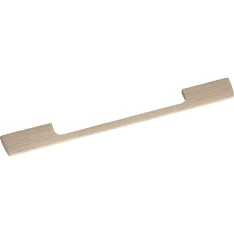 Poignée de meuble en bois - Largeur : 356 mm - Chêne brut - 288 mm (1/2)