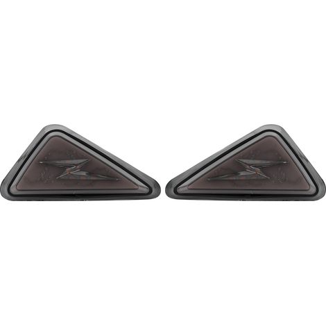 Clignotants Moto LED 2 Pièces Double Couleur Blanc Jaune Feux De Route (1/5)