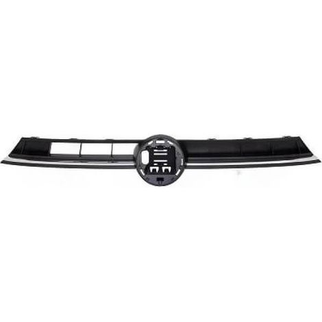 Grille de calandre avant noire et chromée Volkswagen Polo 6 phase 2 depuis 2021