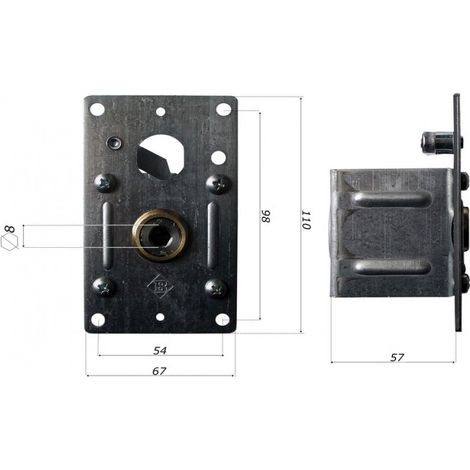 Arganello Argano a Fune Tipo C per Finestra - Fune 2,4 mm - Portata 40 kg