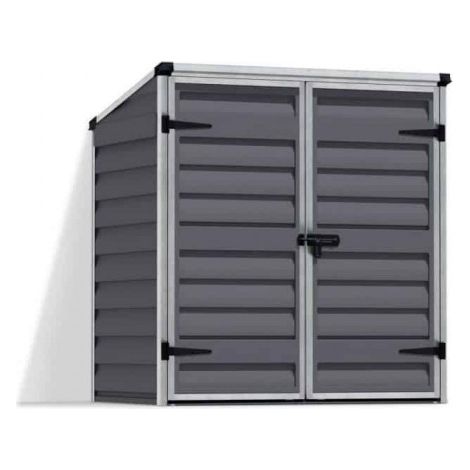 Voyager Shed Dark Polycarbonate - L90 x W139.2 x H146.5 - Dark Grey