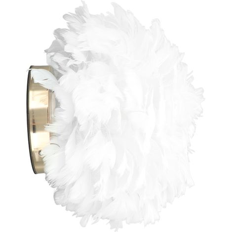 Feather Tischleuchte mit USB Typ-C, 5V, Touch-Steuerung, stufenloser Dimmfunktion, LED-Tischleuchte für Schlafzimmer, Café, Weiß (1/5)
